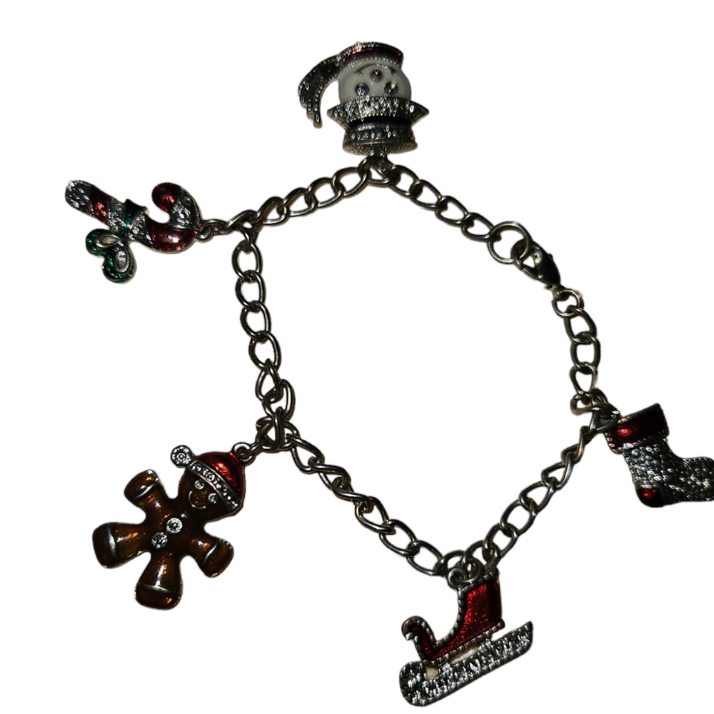 Charm Bracelet in Xmas Theme